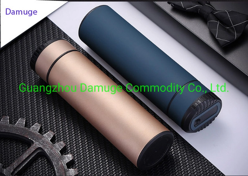 Customizable 500ml 1L Small Skinny Shape Thermal Bottle Hydro Flask Coffee Pot Quality Water Flask Insulated Vacuum