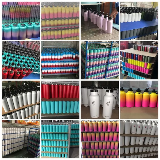 2022 New Design Thermos Travel Bottle Outdoor Bottle Travel Vacuum Flask with Wide Mouth