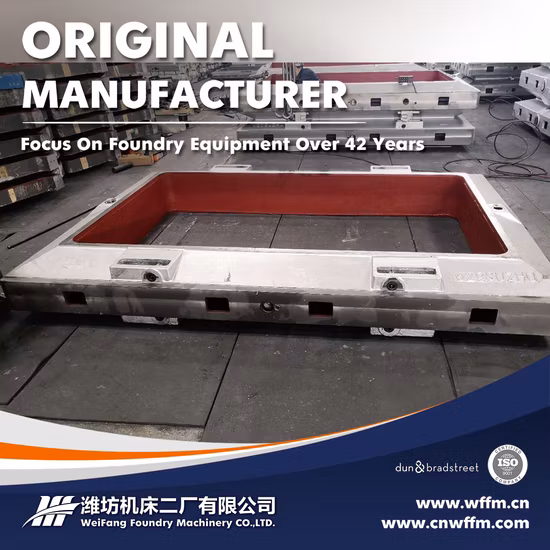 Grey Iron or Ductile Iron Flasks for Green Sand Moulding with Different Shape