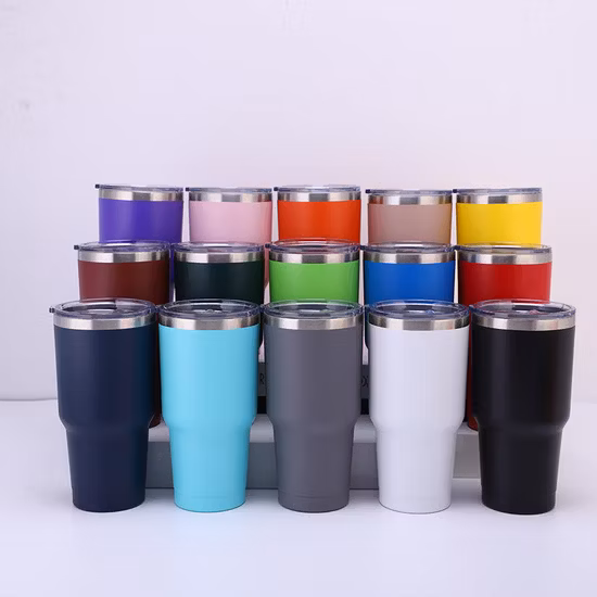 Custom Promotional Stainless Steel Insulated Tumbler with Lid