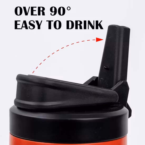 UV LED Sterilization Wide Mouth Double Wall Stainless Steel Vacuum Insulated Water Bottle Drinking Flask